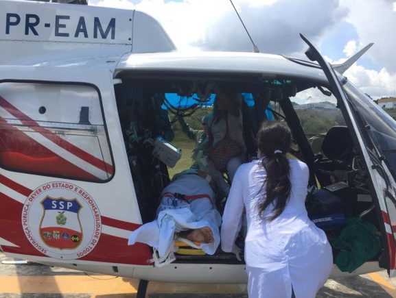 Helic Ptero Da Ssp Resgata Para Manaus Jovem V Tima De Acidente Em