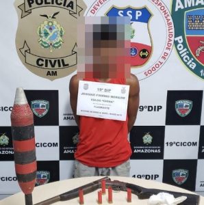 PC Prende Homem Denunciado Por Porte Ilegal De Arma De Fogo SSP