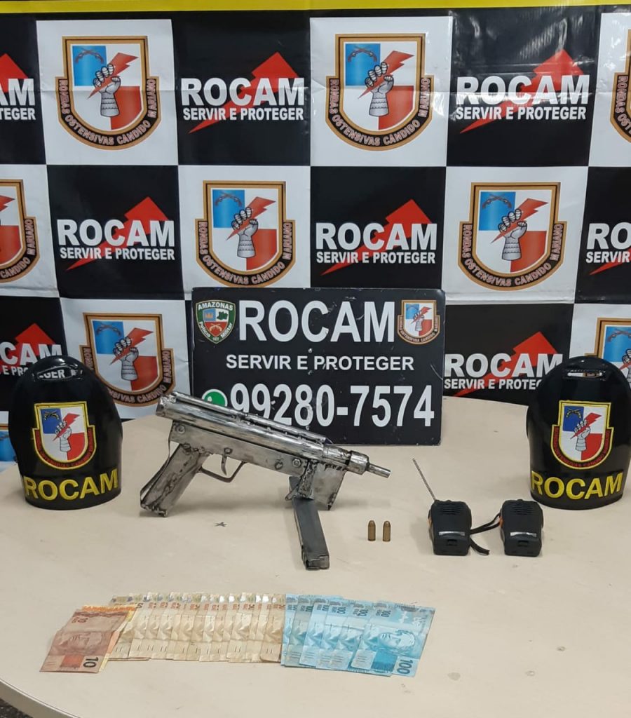 Rocam Motos Prende Homem Submetralhadora Caseira SSP