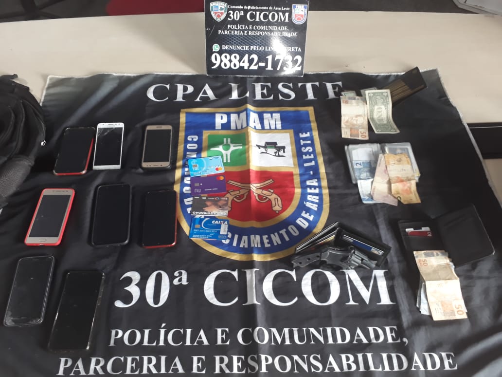 PM apreende adolescente por ato infracional análogo a crime de roubo SSP