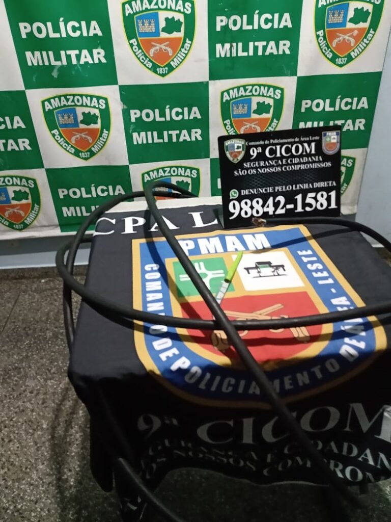 Policiais Militares Det M Homem Por Furto De Fios Na Zona Leste De