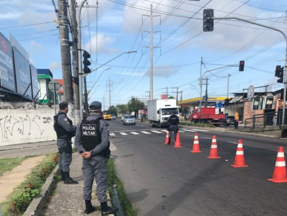 Em Manaus PM reforça policiamento operação Catraca na zona leste