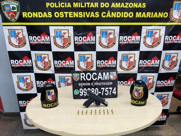 Na Capital Rocam Prende Dois Homens Em Posse Ilegal De Armas De Fogo SSP