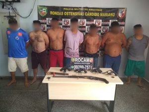 Imagem da notícia - Rocam prende líder de facção e outros 6 envolvidos em Homicídios da Compensa