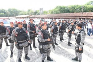 Imagem da notícia - Segurança realiza operação Ocupação em dez bairros de Manaus