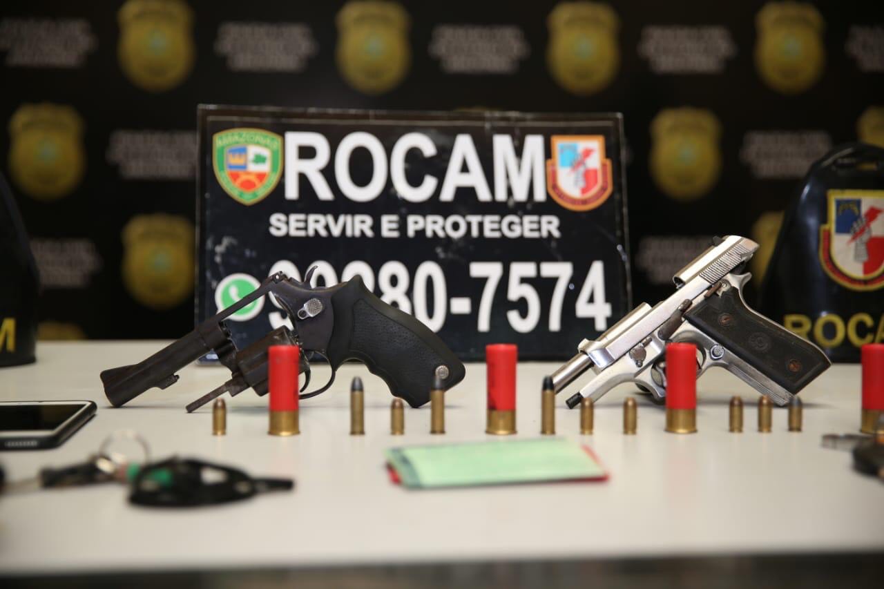 Força Tática E Rocam Prendem 11 Pessoas Apreendem Oito Armas De Fogo E