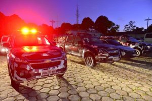 Imagem da notícia - Nove homens são presos e dois veículos são recuperados pela PM em Manaus