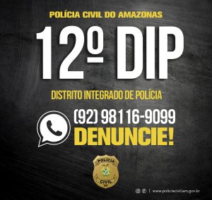 Imagem da notícia - Polícia Civil disponibiliza número do disque-denúncia do 12º DIP para recebimento de delações