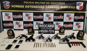 Imagem da notícia - PM intercepta ‘bonde’ de facção que planejava homicídios na zona norte