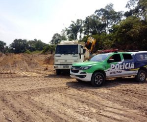 Imagem da notícia - Polícia Militar por meio do CPAMB e BPAMB apreendem máquinas