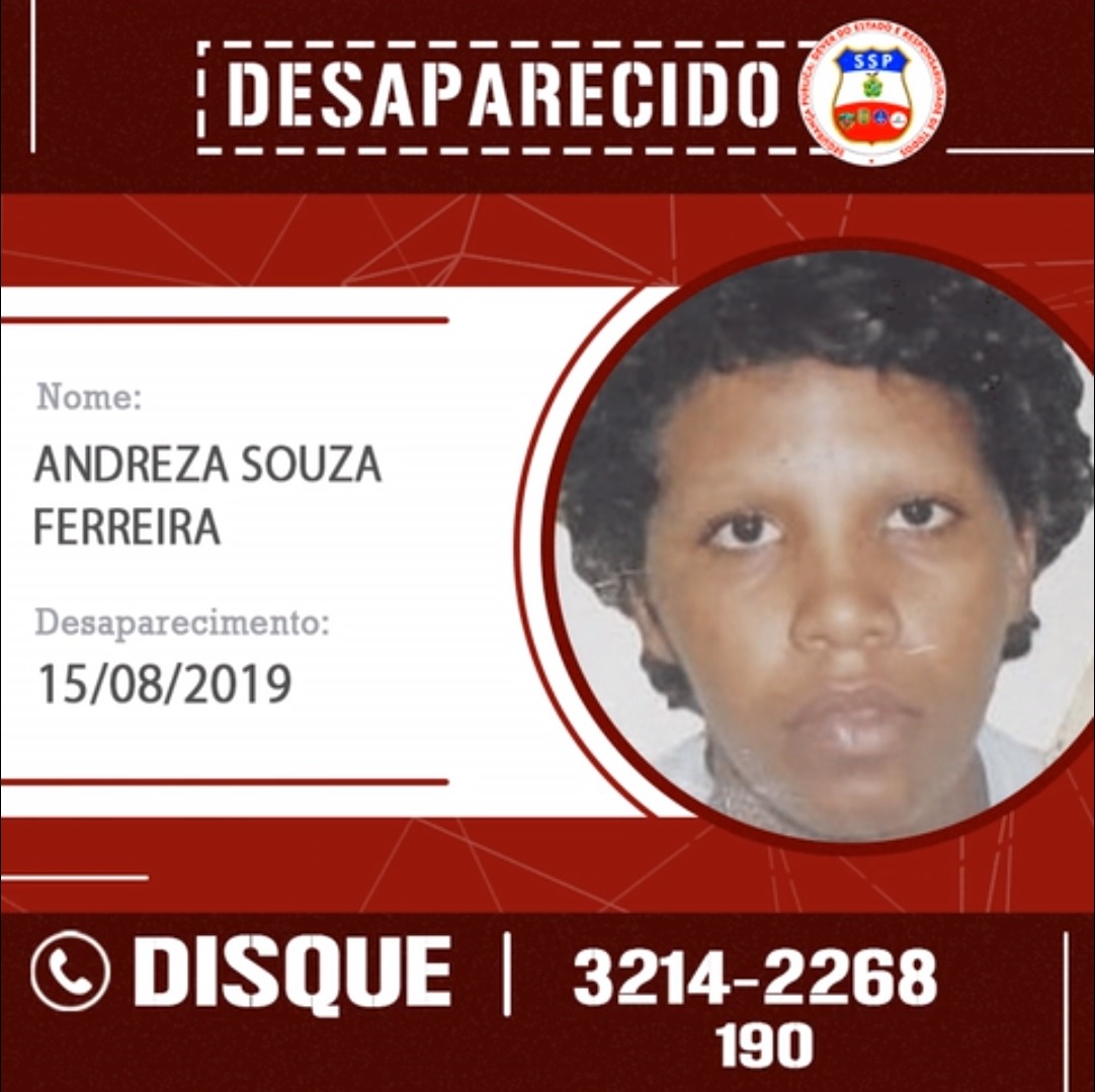 Pc Solicita Ajuda Da População Na Divulgação De Imagem De Desaparecida Ssp 2024