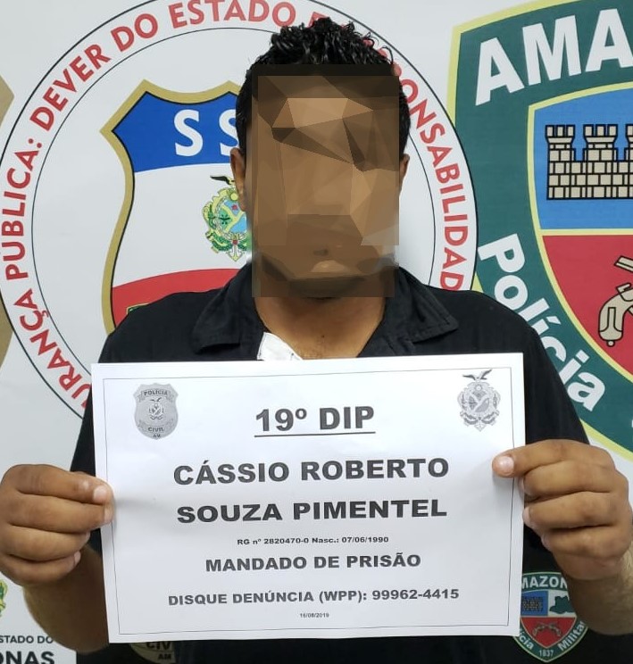 Homem preso pela Polícia Civil