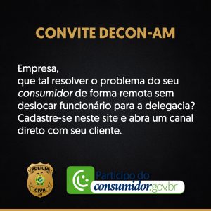 Imagem da notícia - Delegacia do Consumidor convida empresários a conhecer plataforma digital de solução de conflitos