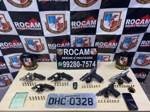 Imagem da notícia - Rocam detém homem por porte ilegal de arma de fogo em Manaus