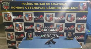 Imagem da notícia - Rocam detêm jovem em posse de arma de fogo ilícita em Tabatinga