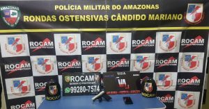 Imagem da notícia - Rocam detém homem com pistola e dinheiro em Tabatinga