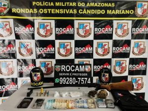 Imagem da notícia - Rocam detém homem por tráfico de drogas na zona sul   