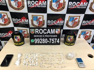 Imagem da notícia - Rocam detém homem por tráfico de drogas na zona Centro-Oeste