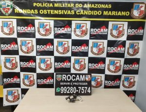 Imagem da notícia - Rocam detêm homem por porte ilegal de arma de fogo