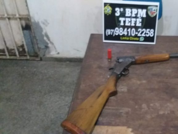 Policiais Militares Do 3º Bpm Apreendem Arma De Fogo Em Tefé Ssp