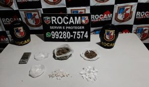 Imagem da notícia - Rocam apreende adolescente com drogas na zona norte