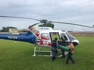 Imagem da notícia - Operações Aéreas da SSP/AM transporta oxigênio para Careiro Castanho