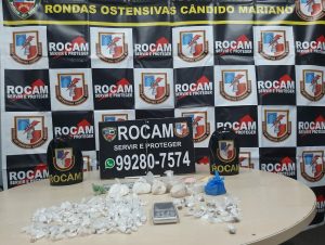 Imagem da notícia - Rocam detém homem por tráfico de entorpecentes na zona leste