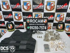 Imagem da notícia - Rocam apreende armas, drogas, munições e detém dois homens