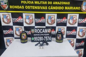 Imagem da notícia - PM prende 23 pessoas e apreende armas de fogo em Manaus e no interior