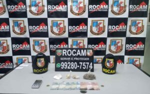 Imagem da notícia - Foragido da Justiça é detido em posse de drogas pela Rocam