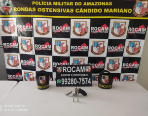 Imagem da notícia - Rocam apreende adolescente por posse de arma de fogo e munições