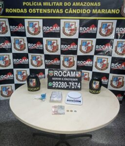 Imagem da notícia - Rocam apreende três armas de fogo, munições e entorpecentes