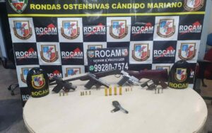 Imagem da notícia - Rocam detém quatro, apreende sete armas e drogas em ações