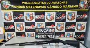 Imagem da notícia - PM apreende arma encontrada dentro de apartamento na zona norte