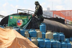 Imagem da notícia - Batalhão Ambiental apreende mais de cinco mil botijões de gás