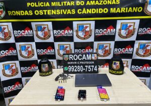 Imagem da notícia - Rocam prende dois indivíduos em posse ilegal de armas de fogo