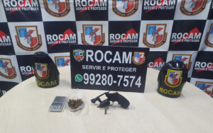 Imagem da notícia - Rocam detém na Compensa homem portanto arma de fogo