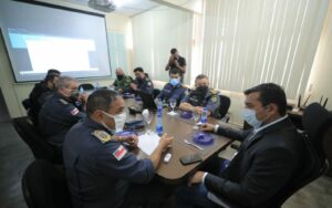 Imagem da notícia - Em reunião com cúpula da PMAM, Wilson Lima destaca que concurso público vai corrigir déficit antigo da tropa