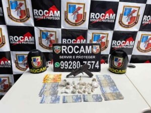 Imagem da notícia - PMAM apreende adolescente e detém três por tráfico de drogas e porte ilegal de arma de fogo