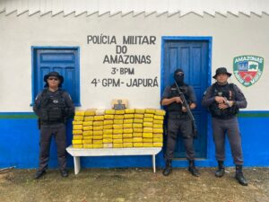 Imagem da notícia - SSP-AM apreende 151 kg de drogas no município de Japurá