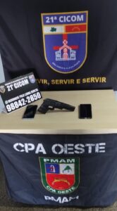 Imagem da notícia - PMAM prende homem com veículo de placa adulterada em Manaus