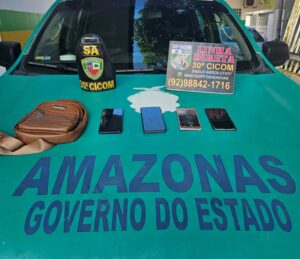 Imagem da notícia - Polícia Militar do Amazonas recupera quatro aparelhos celulares roubados