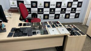 Imagem da notícia - Polícia Civil do Amazonas apreende mais de 100 celulares no primeiro semestre deste ano no Centro de Manaus