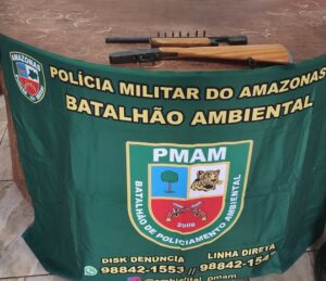 Imagem da notícia - Operação Tamoiotatá 4: PMAM apreende arma de fogo em Apuí