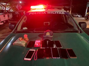 Imagem da notícia - Polícia Militar do Amazonas recupera 11 aparelhos celulares roubados, em Presidente Figueiredo