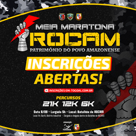 Imagem da notícia - Meia Maratona Rocam está com inscrições abertas