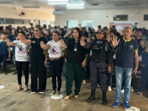 Imagem da notícia - Operação Shamar: PC-AM realiza palestras de conscientização sobre violência doméstica em Itacoatiara e Iranduba