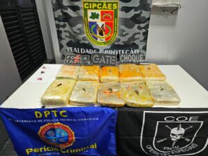 Imagem da notícia - Base Arpão 2: PMAM com apoio da PMRR apreende droga escondida em freezer de embarcação em Barcelos