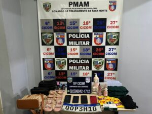 Imagem da notícia - <strong></noscript>Polícia Militar do Amazonas prende quadrilha envolvida em furto em supermercado</strong>