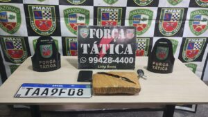 Imagem da notícia - Polícia Militar do Amazonas prende casal com cerca de 1kg droga na zona norte de Manaus